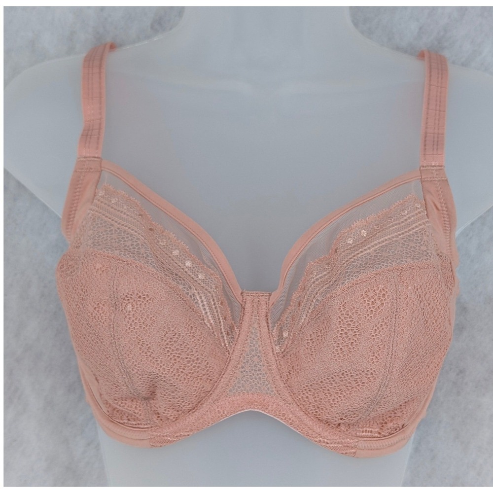 3 Understance Flexwire Ivy Smooth & Salma Bras 32G Beige Rose Latte NWT - Picture 6 of 13